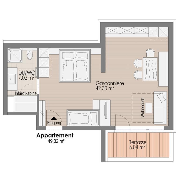 Lux Appartements Ischgl Rum bild